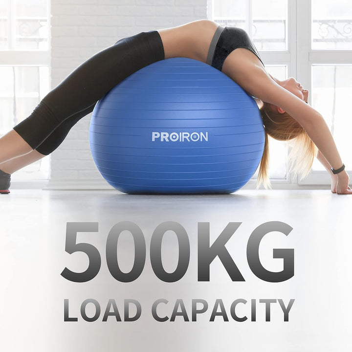 PROIRON Gymnastikball Pezziball Sitzball Trainingsball Fitnessball & Balance für Core-Training mit P