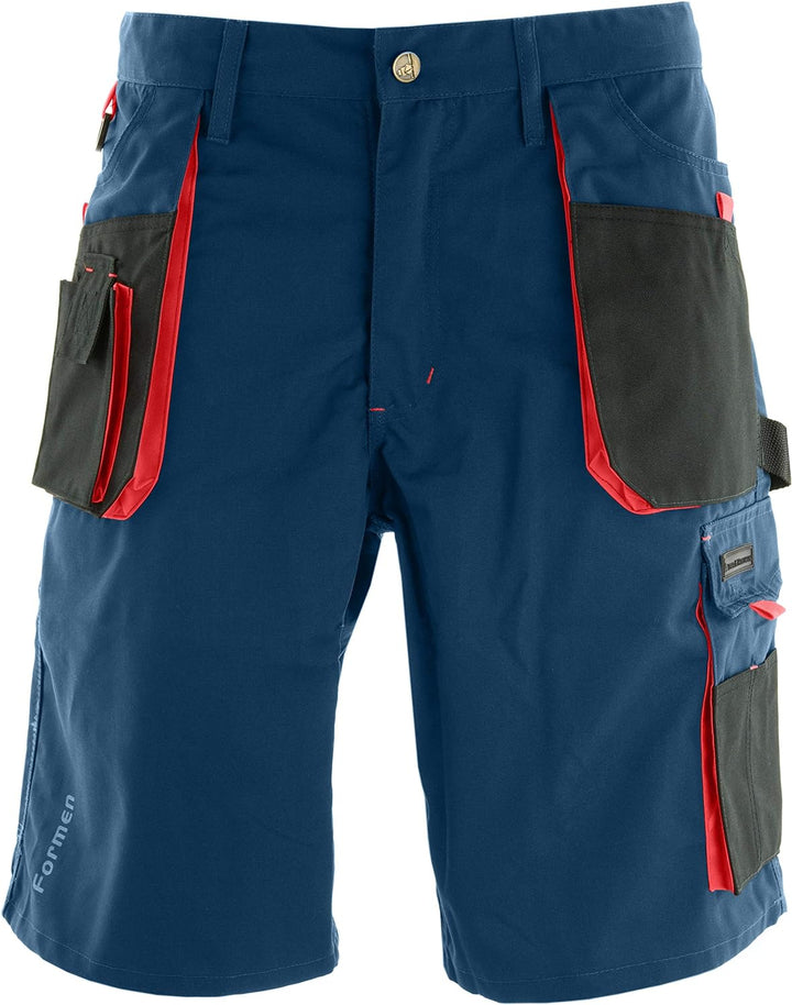 Reis Kurze Arbeitshosen Herren mit Werkzeugtasche - Arbeitsshorts für Garten, Werkstatt und Arbeit,
