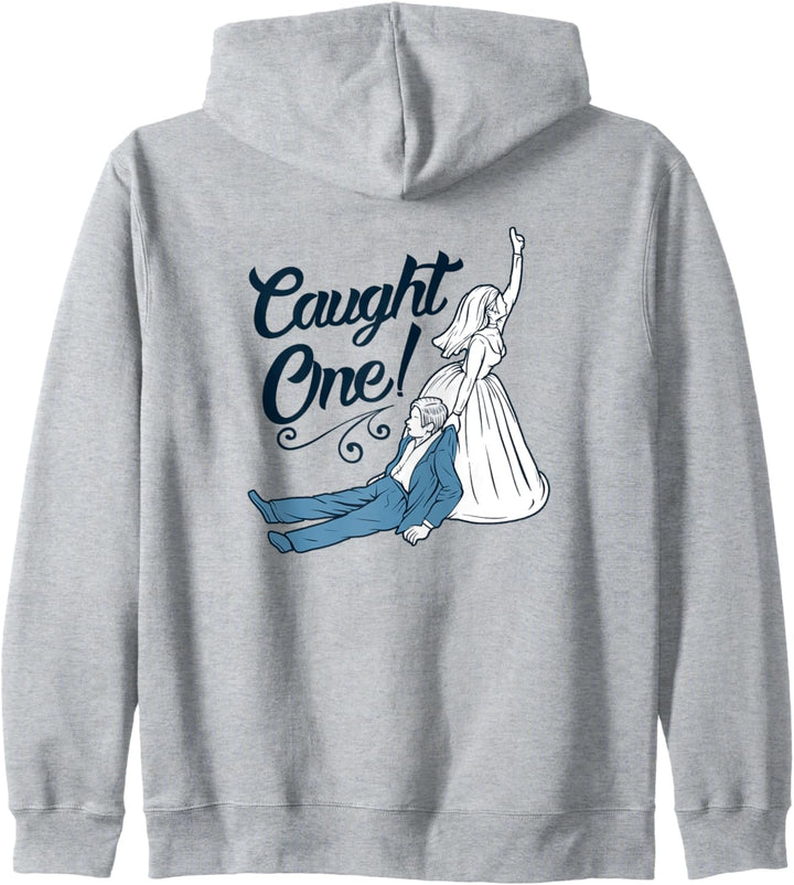 Gefangen eins! Neu Mi, neue Frau Hochzeitsgeschenk Kapuzenjacke