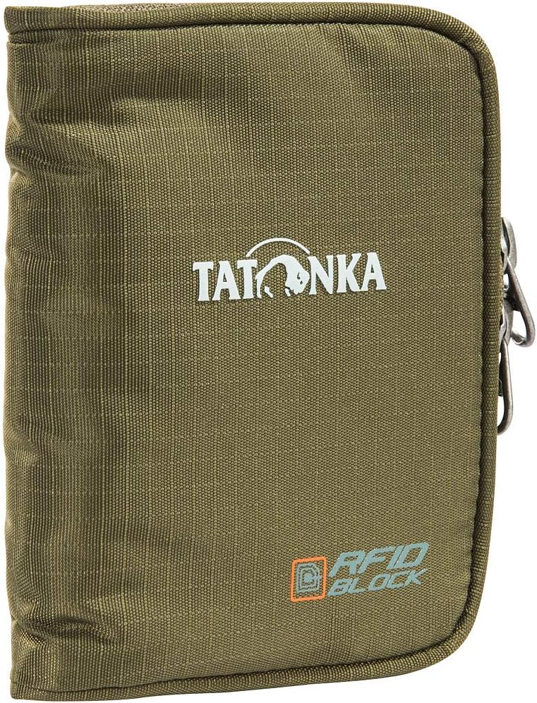 Tatonka Geldbeutel Zip Money Box RFID B - Geldbörse mit RFID-Blocker - schwarz - 9 x 11 x 2 cm 9 x 1