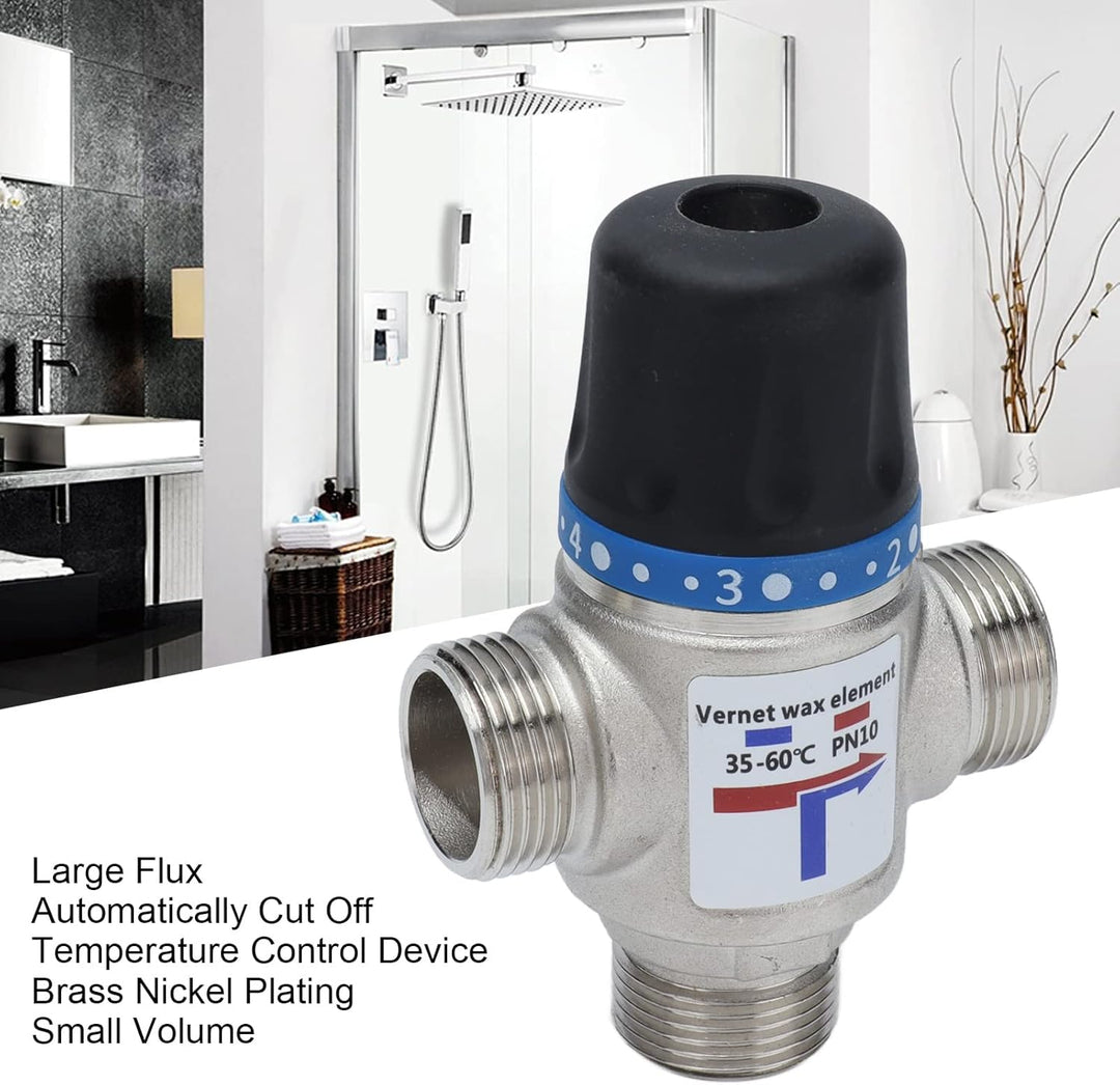 3-Wege-Thermostat-Mischwasserventil, automatisch abgeschnittenes Temperaturregelgerät Grosses Fluss-