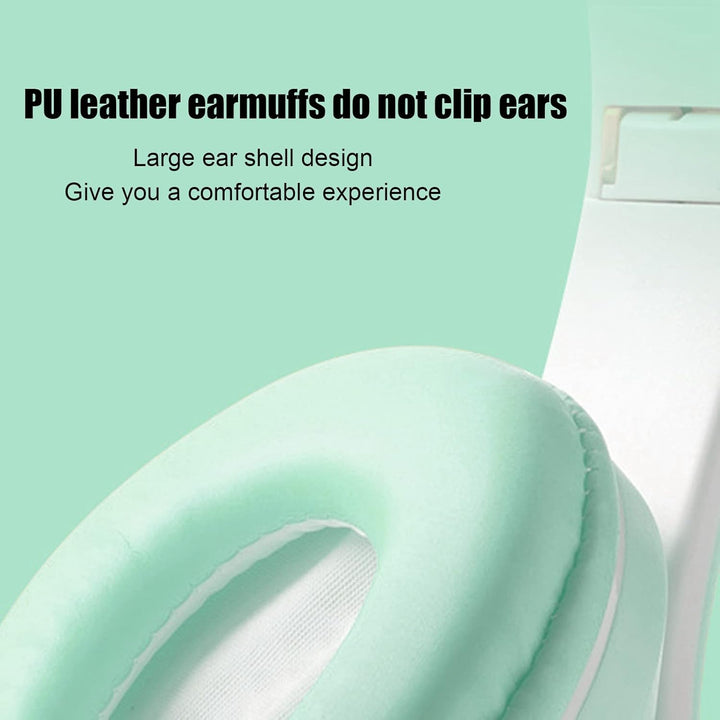 ASHATA Kopfhörer mit Aktiver Geräuschunterdrückung, Bluetooth 5.0, Faltbarer Kabelloser Over Ear Kop