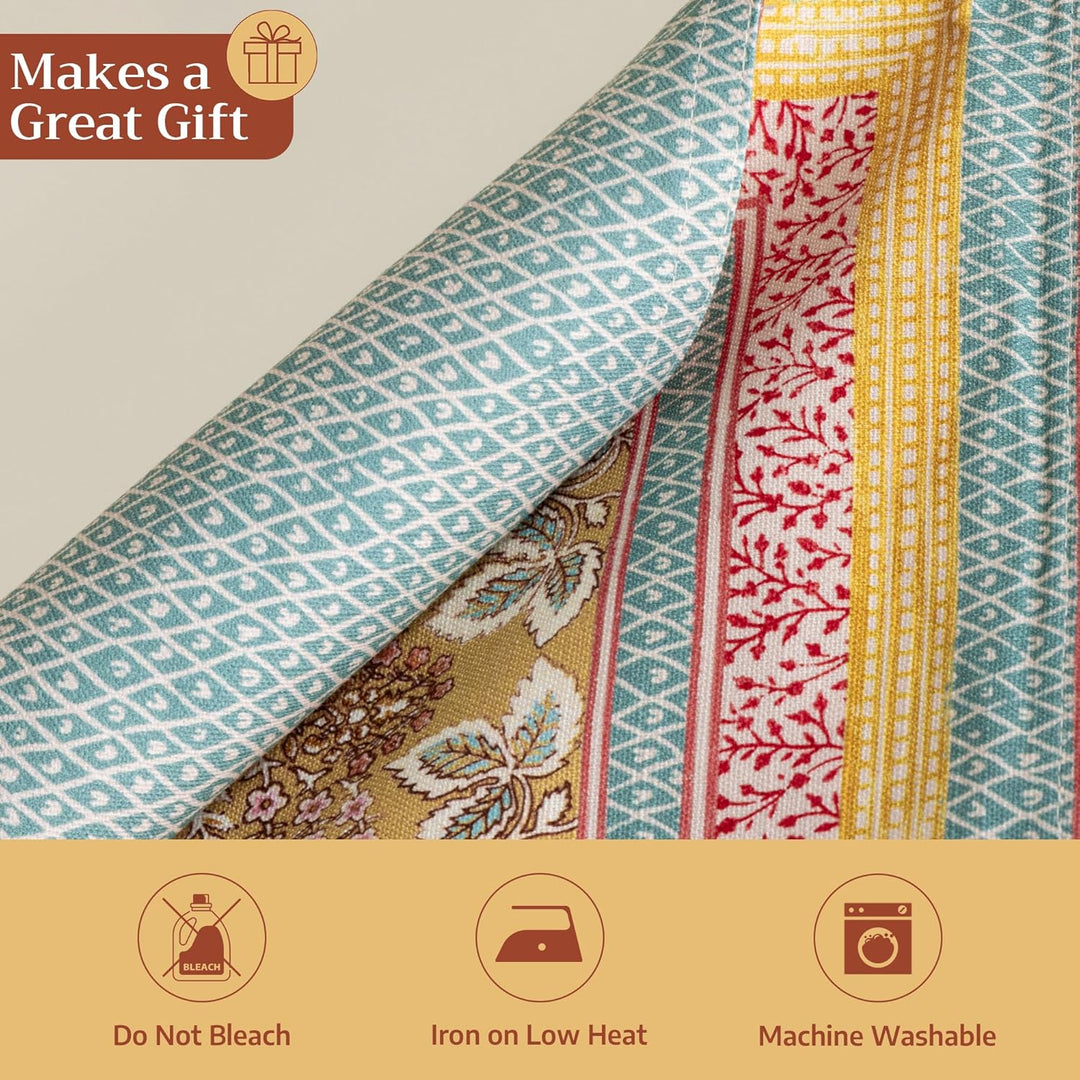 Maison d'Hermine Tischsets aus 100% Baumwolle, 4er-Set, Ostern dekorative Tischsets für Esszimmer, Z