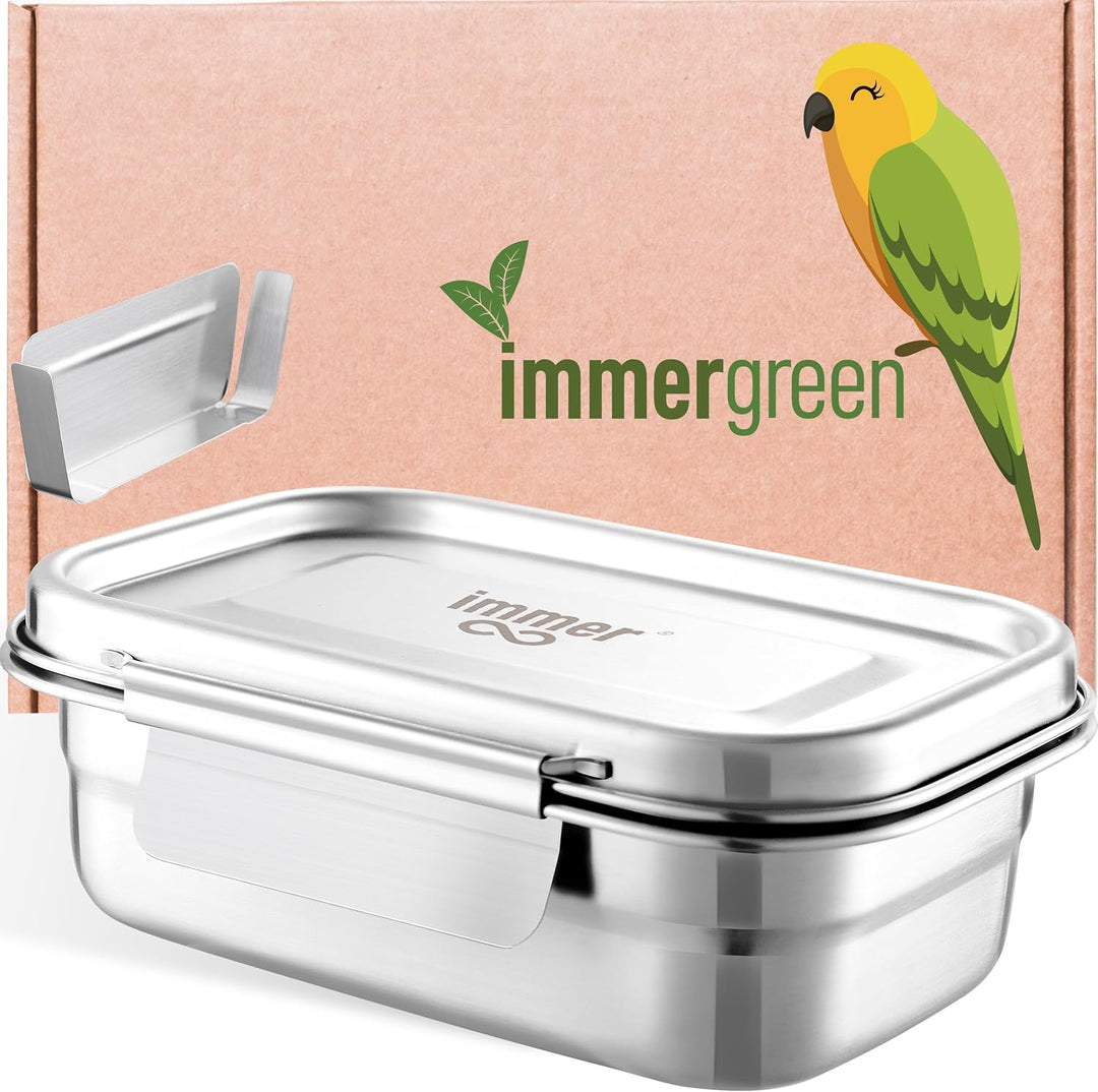 immer Edelstahl Brotdose - Nachhaltige Bento Lunchbox, auslaufsicher, plastikfrei, leicht zu reinige