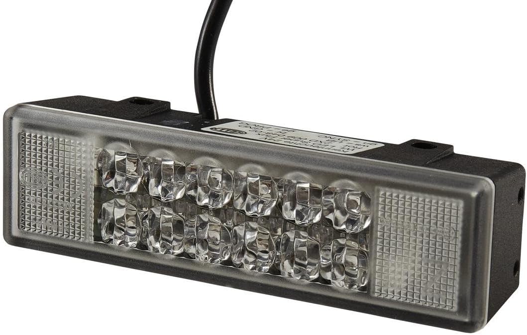 HELLA - LED-Blitz-Kennleuchte - WL-LED - 24V - rot - Schraubanschluss/Einbau - Kabel: 800mm - Stecke