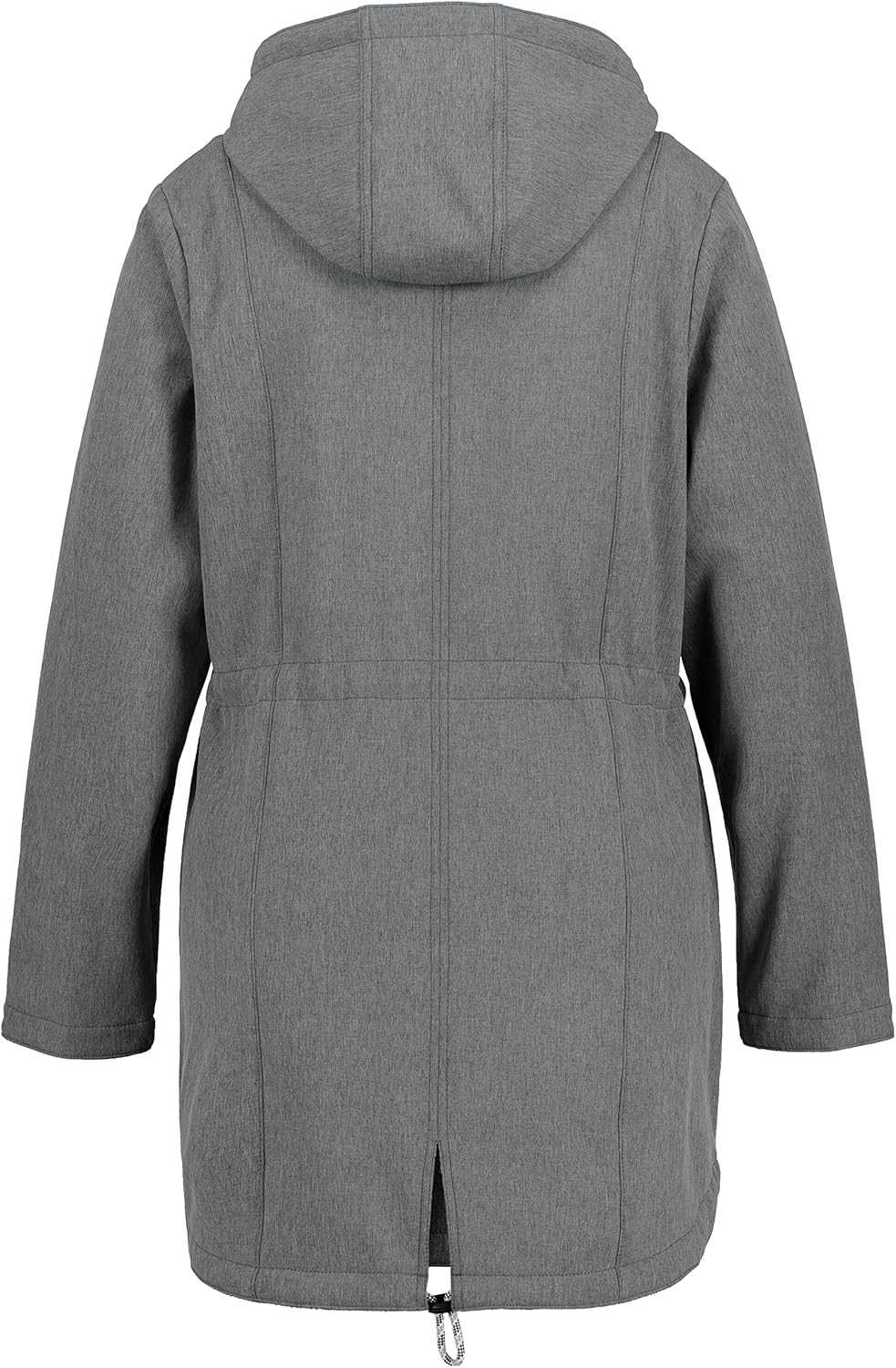 Ulla Popken Damen Funktionsjacke, Softshelljacke Gebondet mit Vlies Jacke, Schwarz