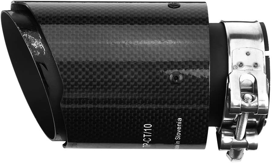Auto-Auspuff-Carbon-Faser-Art-Auspuff-Rohr-Endschalldämpfer Endrohr Endrohr for 63mm 89mm