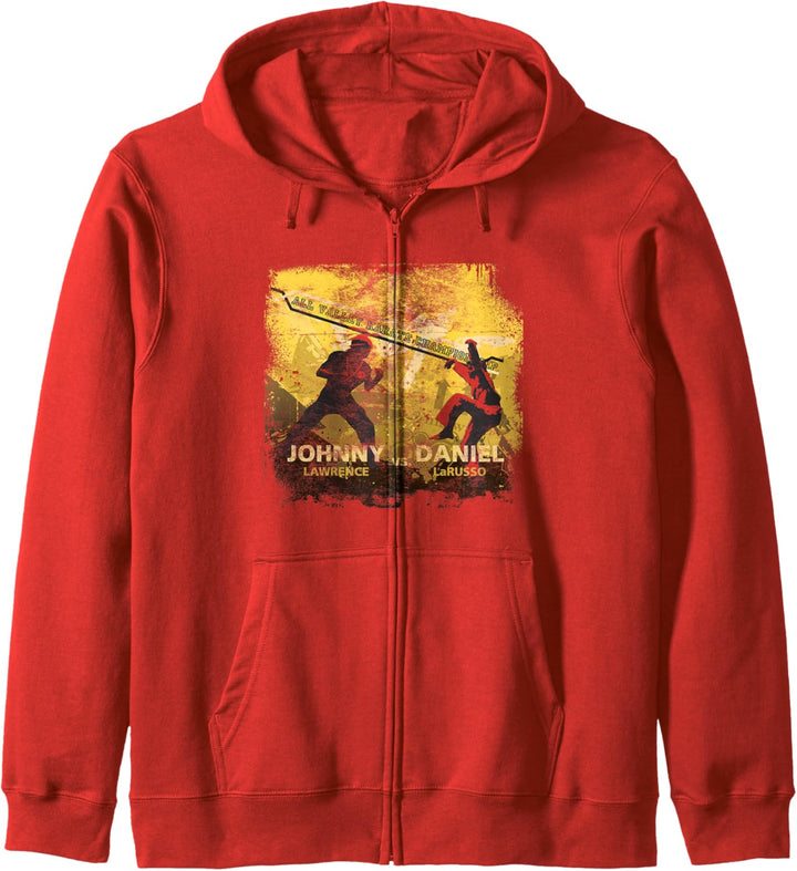 Cobra Kai Johnny vs Daniel Kapuzenjacke