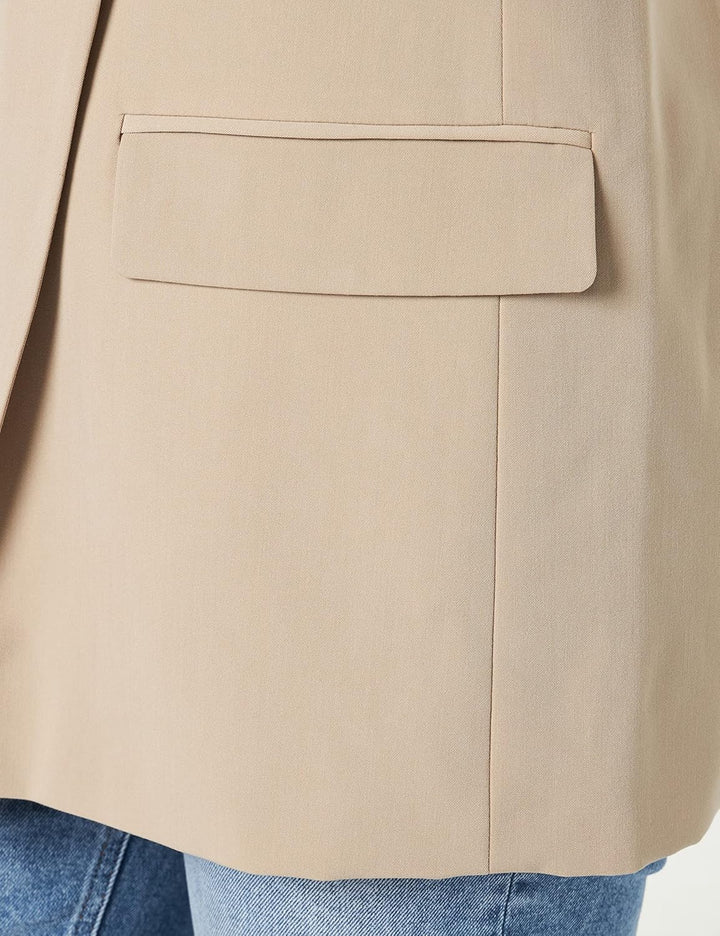 SISLEY Damen Jacket 40 Beige 18j, 40 Beige 18j