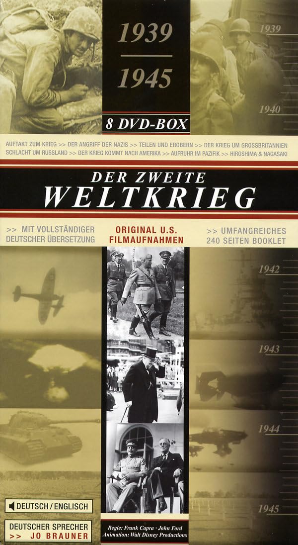 Der Zweite Weltkrieg (8 DVDs), DVD