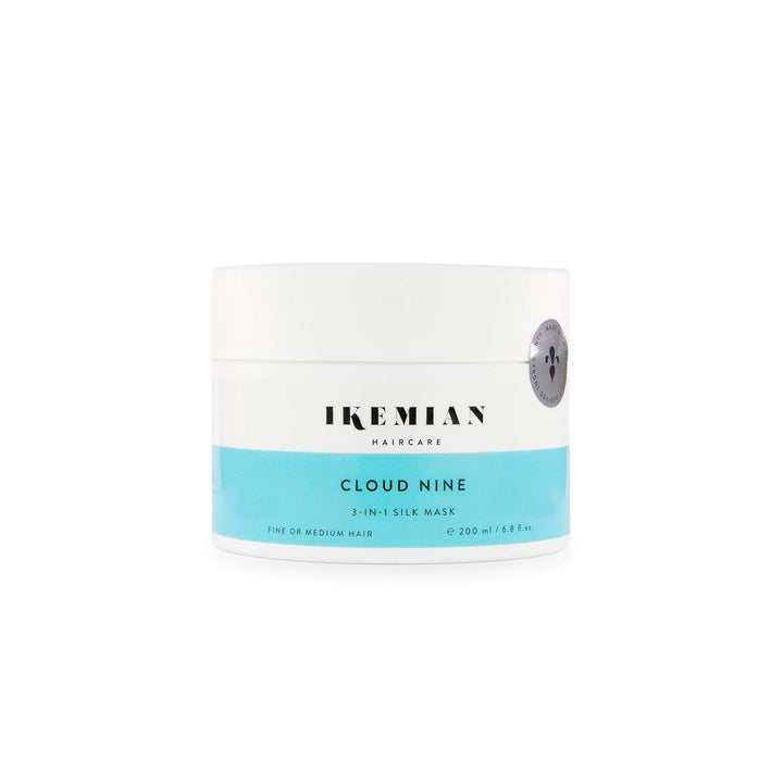 Ikemian 3-in-1 Haarmaske Cloud Nine, Feuchtigkeit, Volumen und Glanz für feines und beanspruchtes Ha
