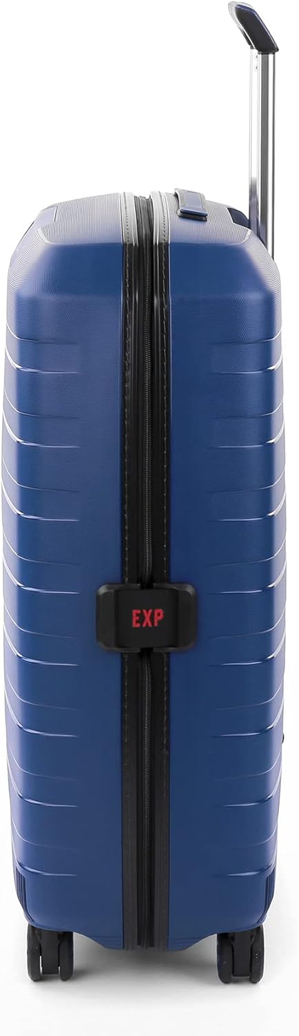 Roncato Trolley Medio 4r Exp. Box 4.0 Koffer, 69 cm, 90 liters, Blau (Azul)