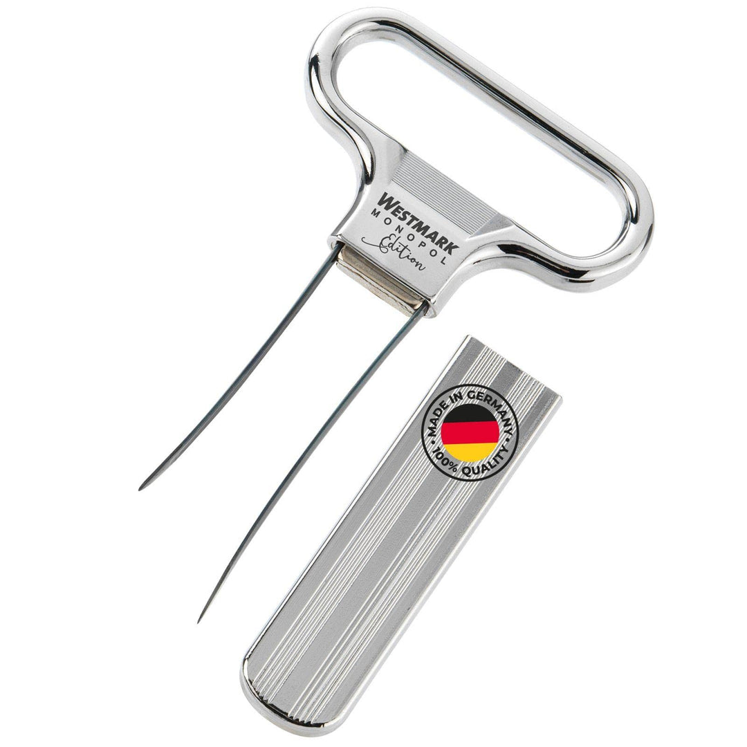Westmark Ent- und Verkorker, Klingen-/Spangenkorkenzieher, Inkl. Kapselheber, Zinkdruckguss/Stahl, A