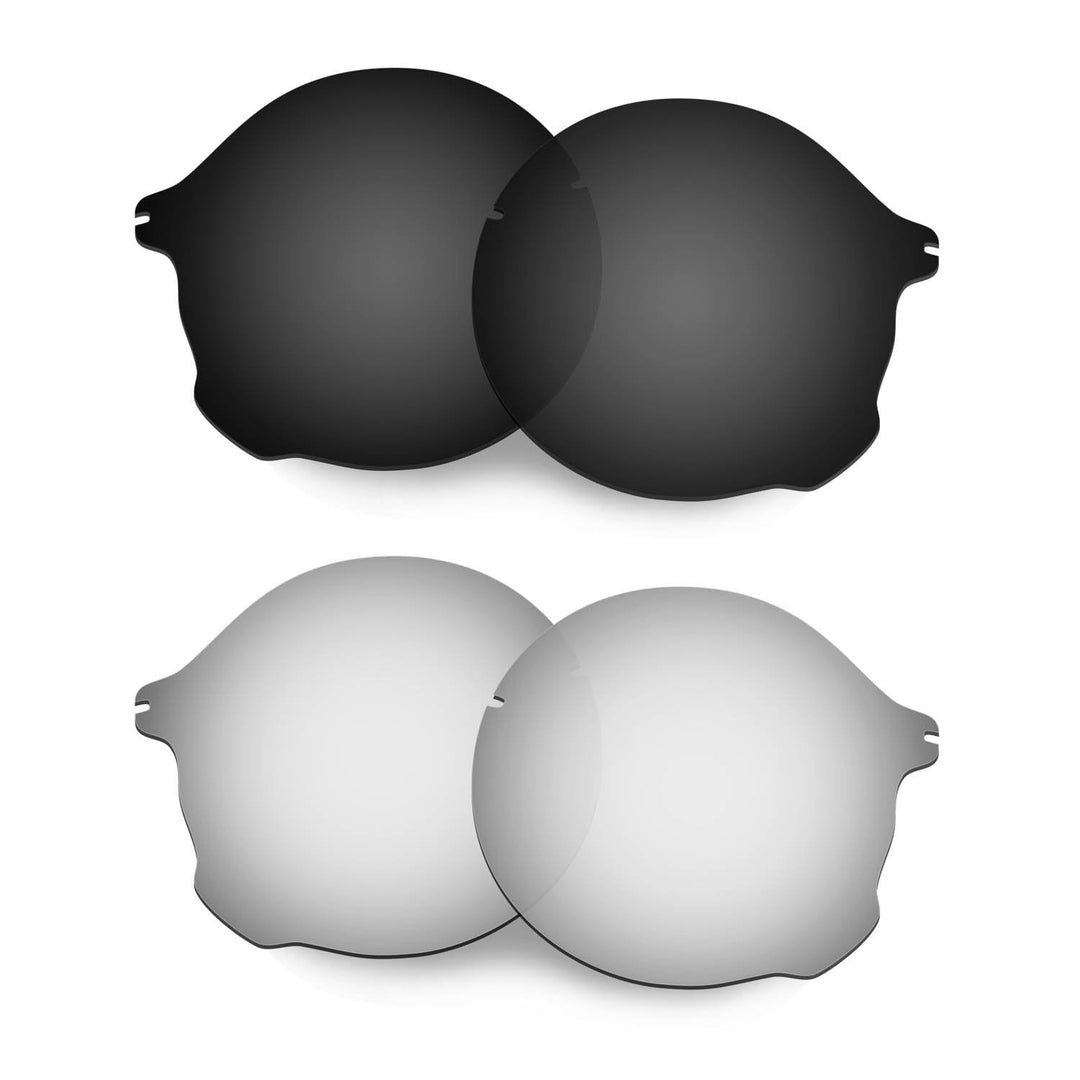 HKUCO Verstärken Ersatz-Brillengläser für Oakley Tailend - 2 pair