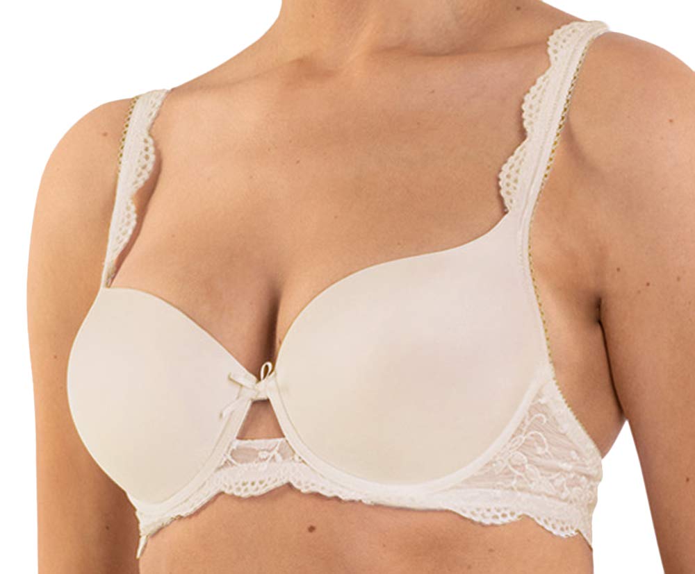 Nina von C. Silver Edition Dirndl-BH, Glatte Cups Damen 70A Off-white-champagner, 70A Off-white-cham