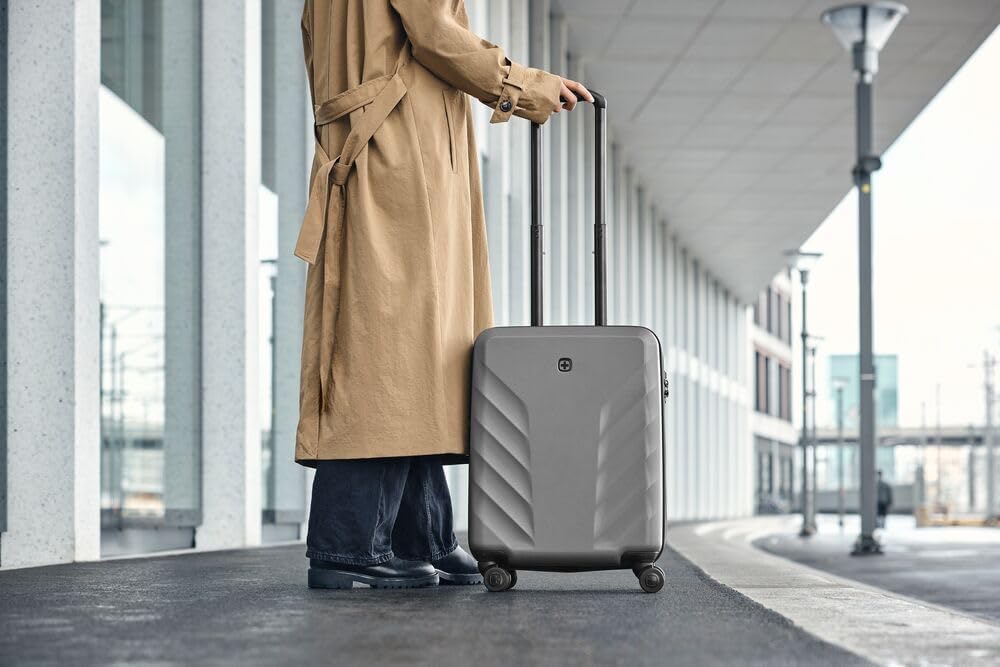 WENGER Motion Carry-On Hartschalenkoffer, Handgepäck, Trolley, 36 (43) l, Sicherheitsschloss, Damen