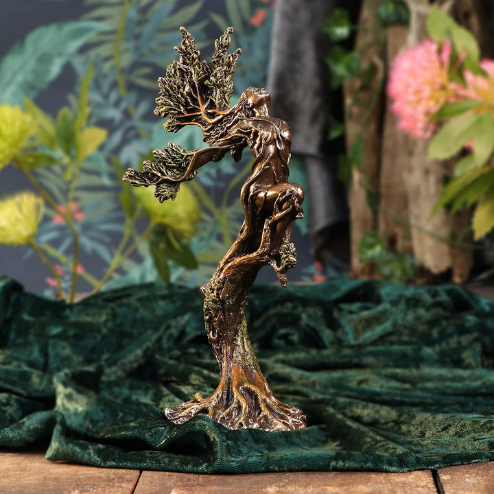 Nemesis Now Bronzefigur, Mythologische Wald-Nymphe, Elementar, 25 cm