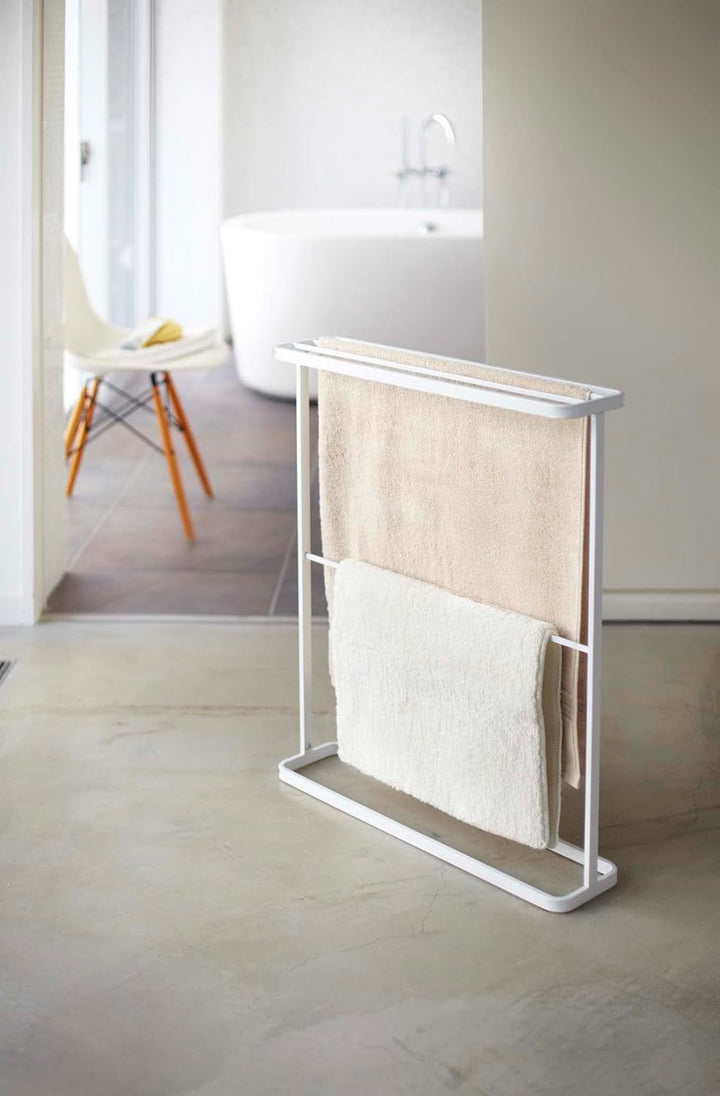 Bath Towel Hanger - Tower - white One Size Weiss, One Size Weiss