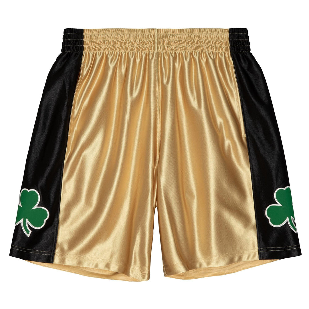 Mitchell & Ness 75th NBA Anniversary Gold Swingman Shorts M Boston Celtics, Gold, M Boston Celtics,
