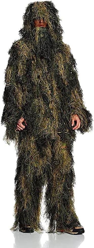 Mil-Tec Anti-Fire Ghillie Anzug 4-TLG. W/L 25, W/L 25