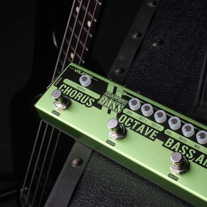 Valeton Multi Effekte Pedal Dapper Bass DI Vorverstärker Stage Session Gigging Gear