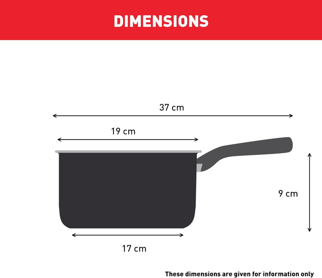 Tefal Comfort Max C9732304 Edelstahl-Kochtopf mit Glasdeckel, langlebiges Kochgeschirr für gesundes