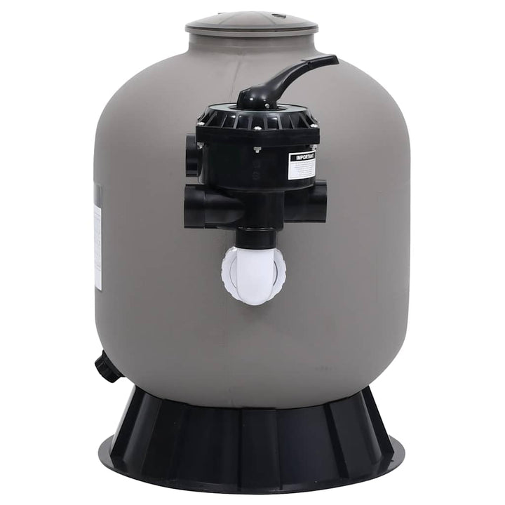 vidaXL Pool Sandfilter mit seitlich montiertem 6-Wege-Ventil Sandfilteranlage Filterkessel Filterpum