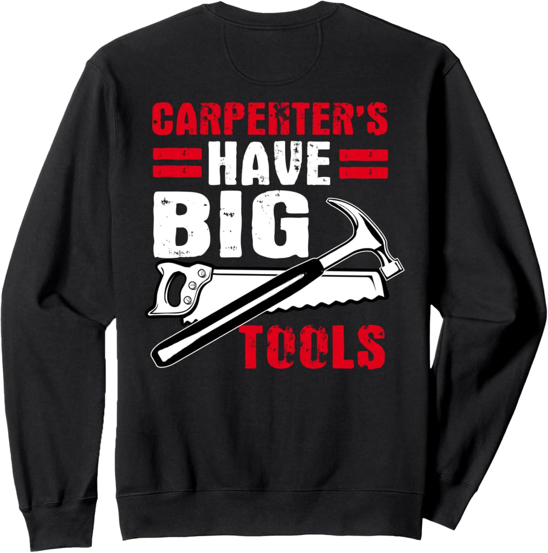 Zimmermann Geschenke Design auf der Rückseite der Kleidung Sweatshirt