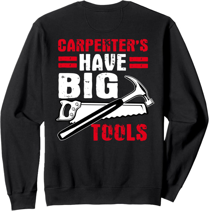 Zimmermann Geschenke Design auf der Rückseite der Kleidung Sweatshirt