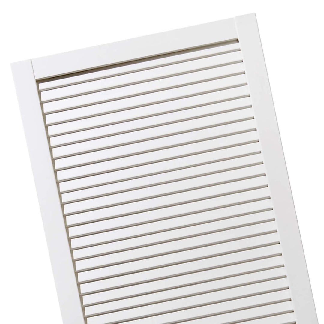 ben+camilla.com Lamellentüren 462 x 394 x 21 mm weiss seidenmatt mit geschlossenen Lamellen Kiefernh
