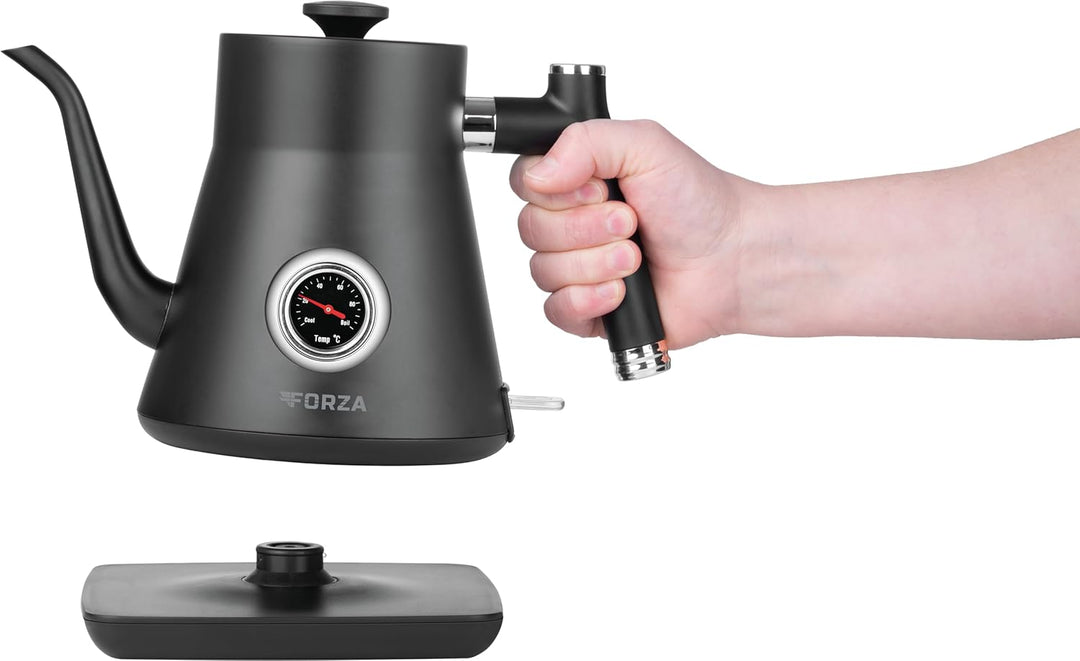 ECG Forza 5000 Pour over Nero, 1200W, 0,8 l 0.8 Liter Schwarz, 0.8 Liter Schwarz