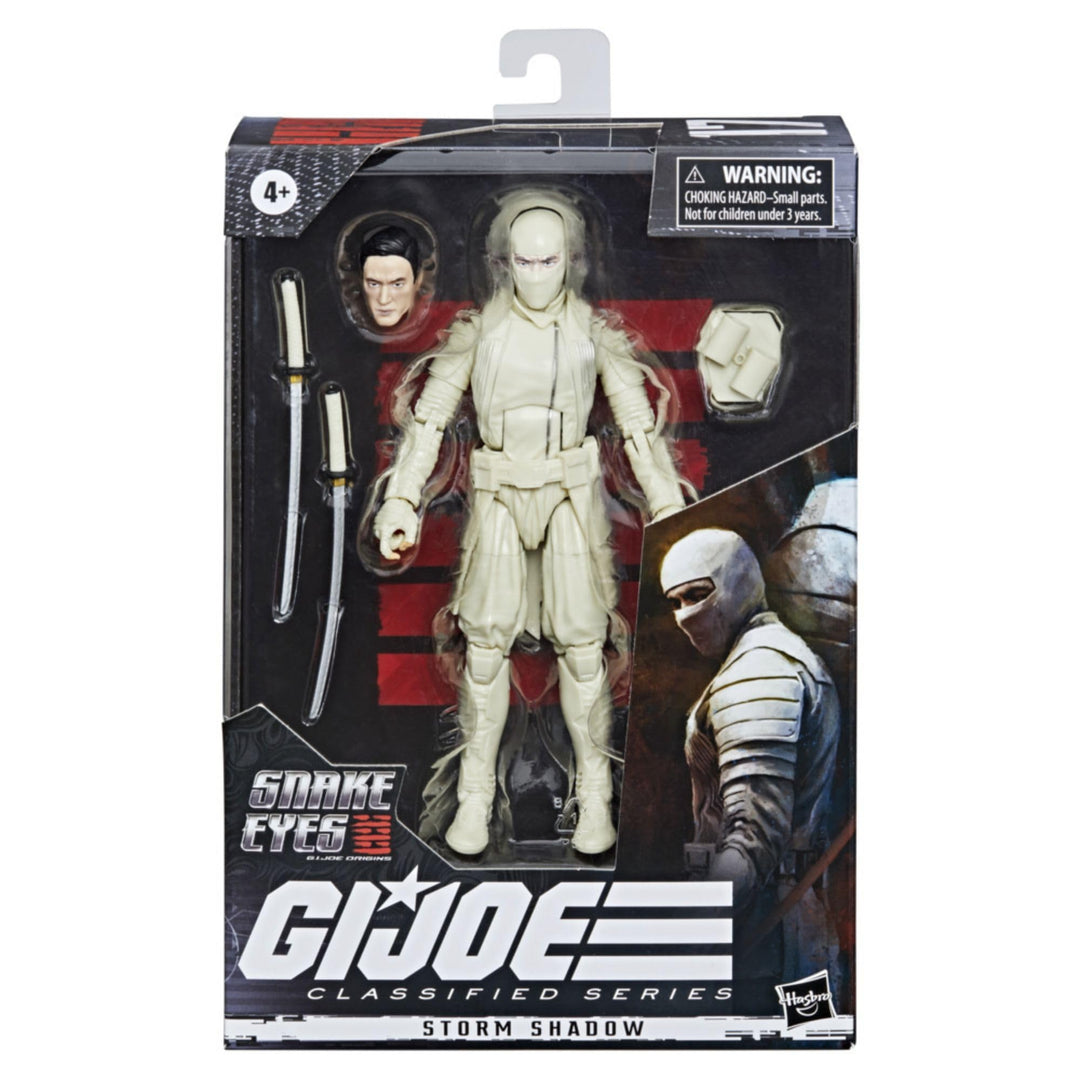 G.I. Joe Classified Series Snake Eyes Origins Storm Shadow Figur 17, Premium 15 cm grosses Spielzeug