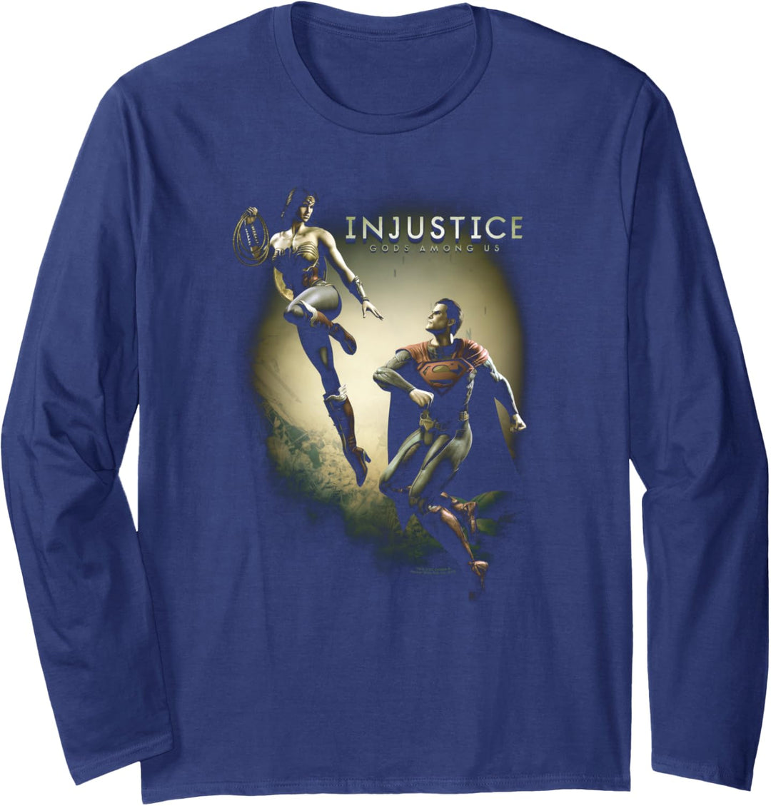 Injustice: Gods Among Us Battle of the Gods Langarmshirt