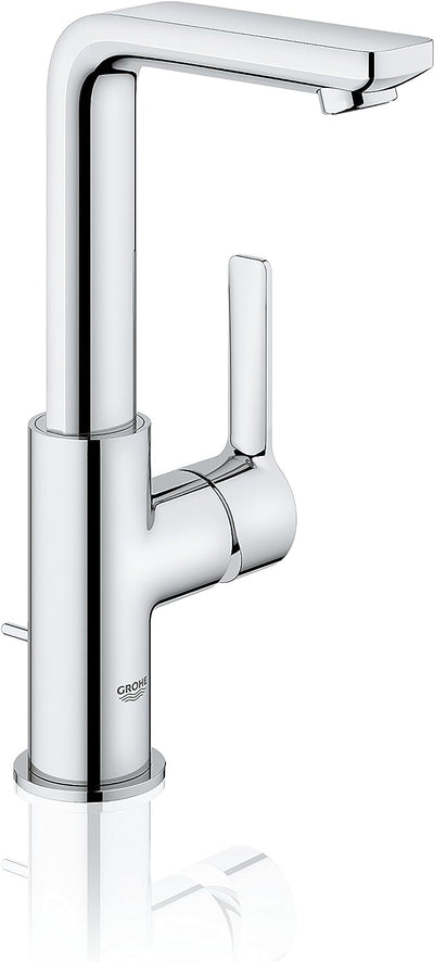 GROHE Lineare - Einhand-Waschtischarmatur (wassersparend, mit Temperaturbegrenzer, L-Size), chrom, 2