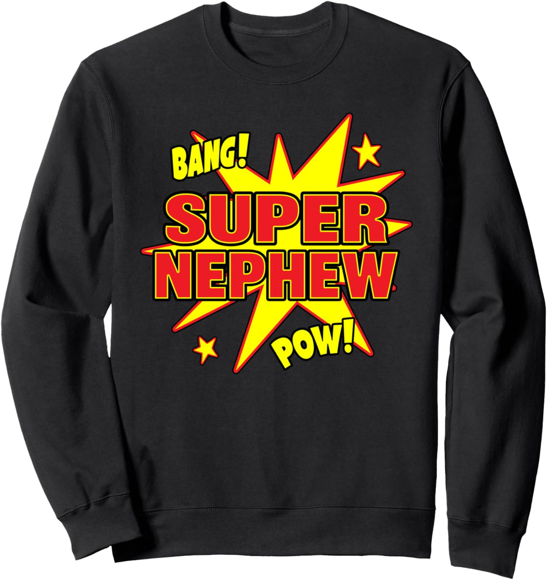 Super Neffe Super Power Familie Geschenk Sweatshirt