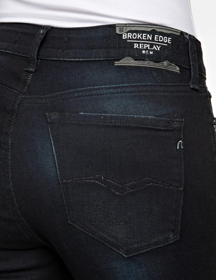 REPLAY Damen Jeans Luzien Skinny-Fit 30W / 32L 007 Dark Blue, 30W / 32L 007 Dark Blue