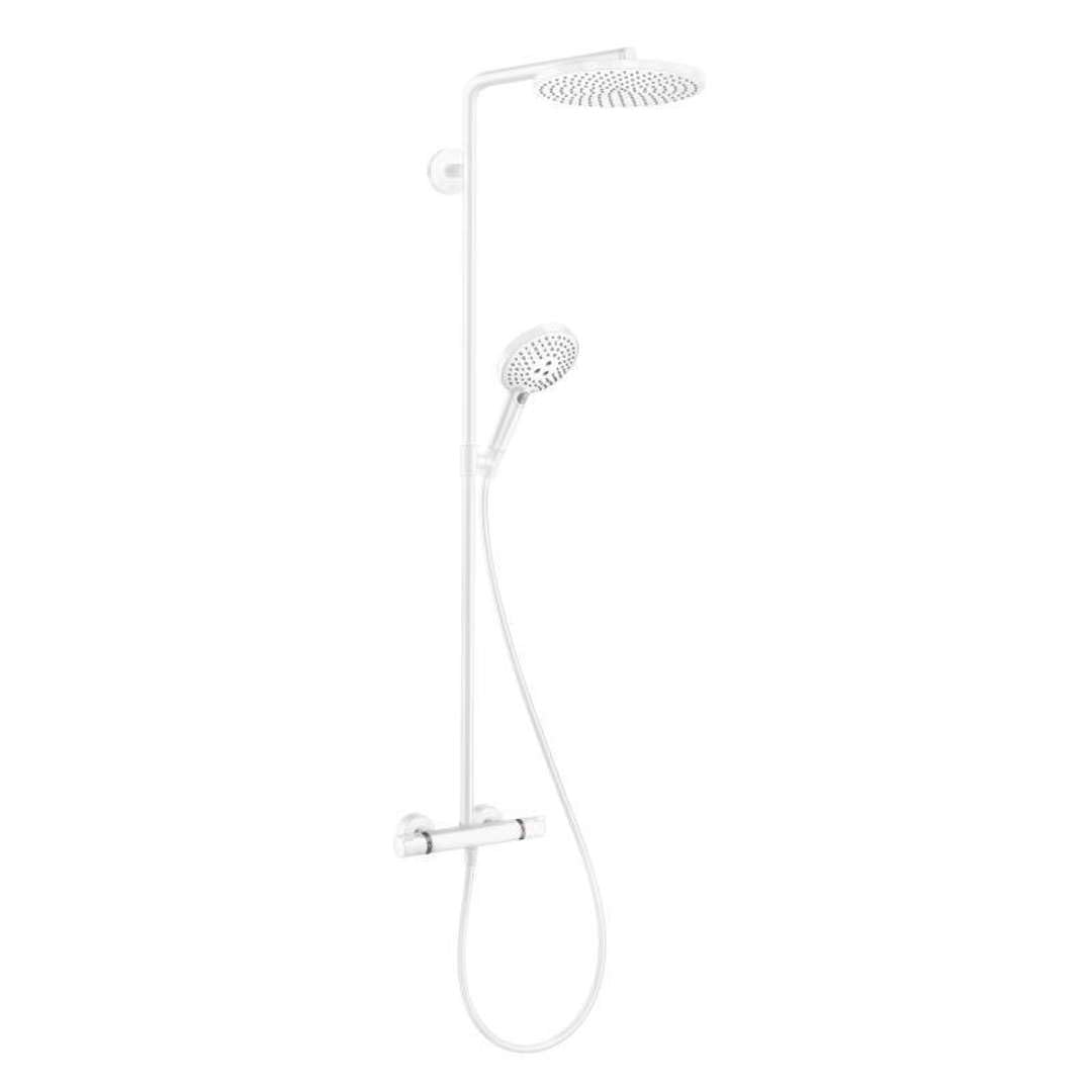 hansgrohe wassersparendes Duschsystem Raindance Select S 240 PowderRain Regendusche (Duschkopf, Dusc