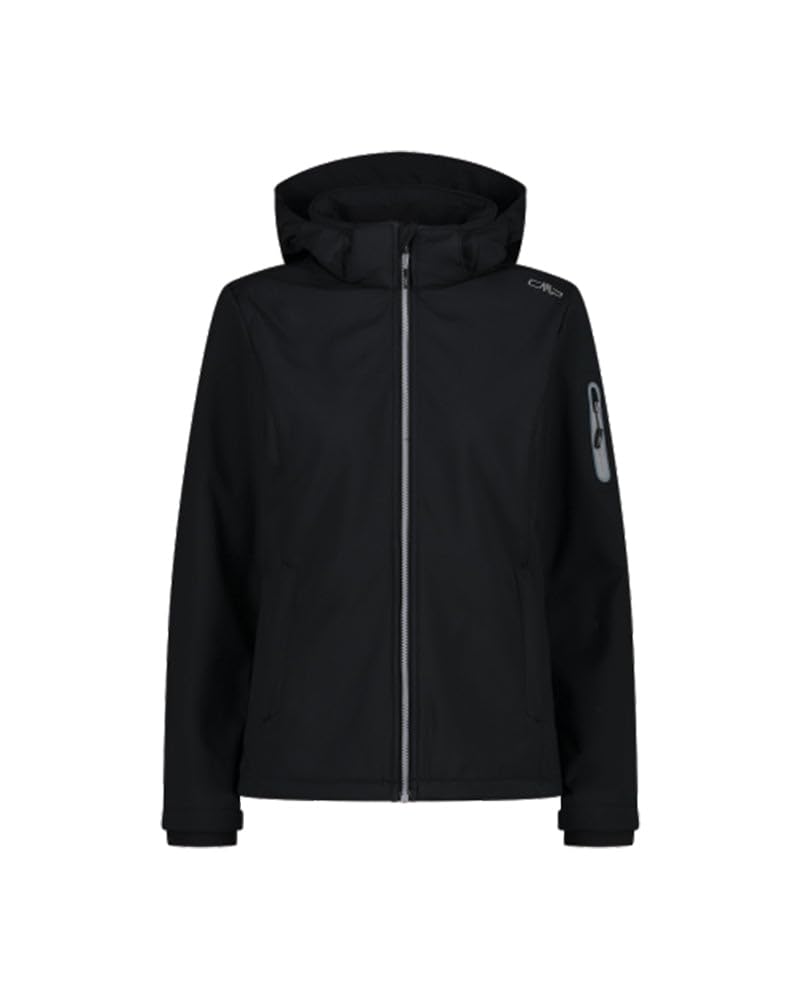 CMP Damen Windproof And Waterproof Softshell Jacket Wp 7.000 Jacke M Schwarz, M Schwarz