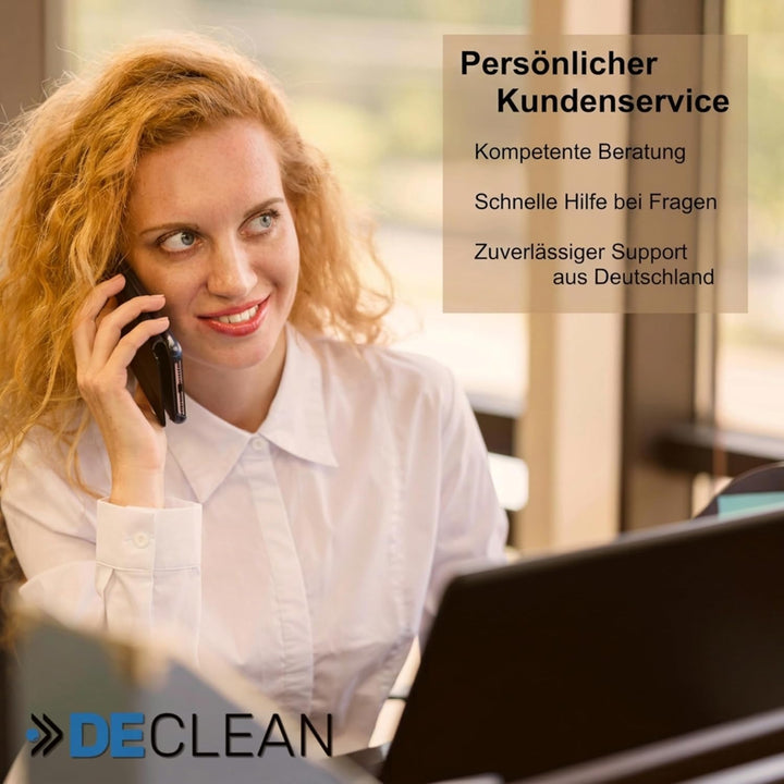 DeClean Parkettdüse 35mm – Hartbodendüse passend für Bosch, Kärcher, Siemens, Samsung - Naturhaar St