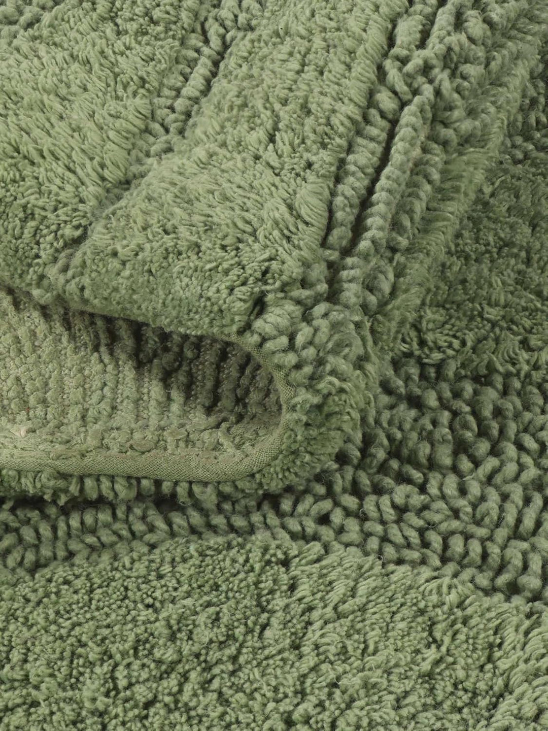 RugVista Badematte Breeze, 80 x 50 cm, Rechteckig, Mittelflor, Anti-Rutsch, Moderner Badteppich, Mas