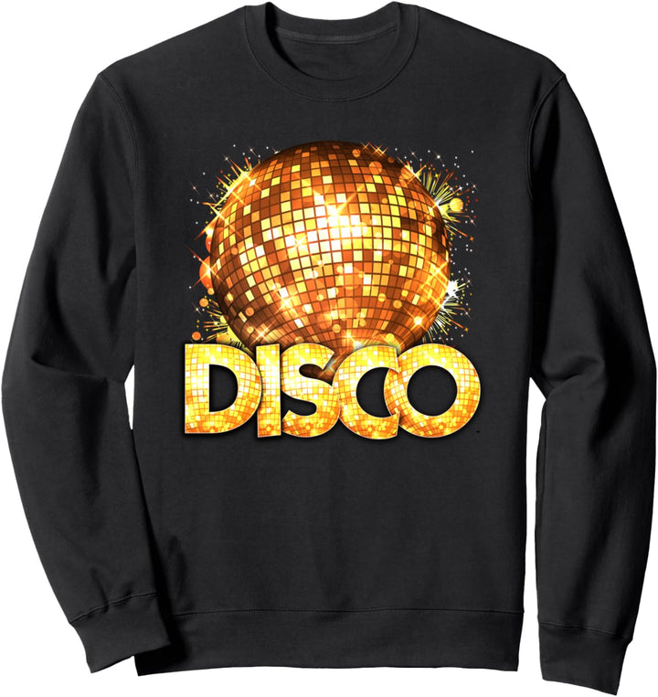 Disco Fever Kostüm Frauen Männer - Tanzthema Partyzubehör Sweatshirt