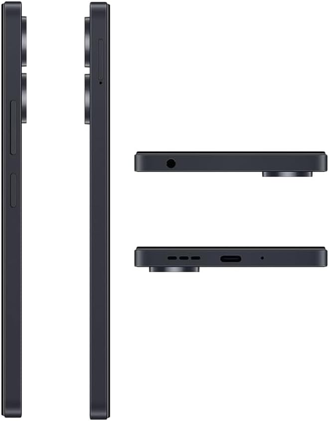 Xiaomi Poco C65 Smartphone 6,74 Zoll AMOLED DotDisplay, 256GB, 8GB RAM, Schwarz Schwarz 8GB+256GB, S