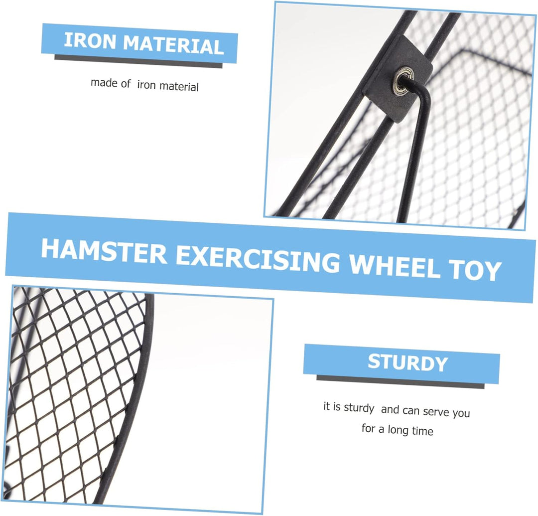 UKCOCO Laufrad Für Hamster Rad Der Präriehunde Igelrad Hamster-Spielzeug Hamster Laufrad Leises Hams