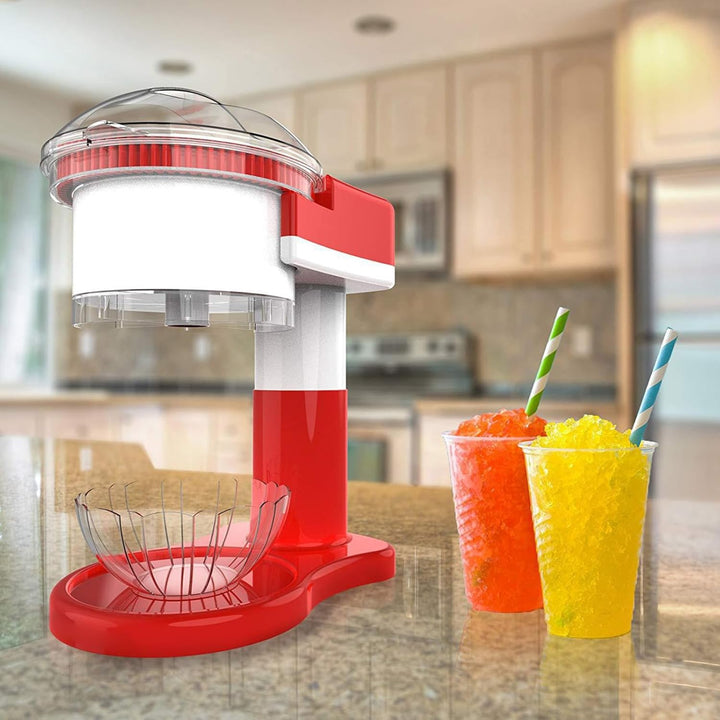 Elektrische Eiscrusher Slushy Maker Slush Maschine Eiswürfelzerkleinerer für Home Bar Küche Shaved I