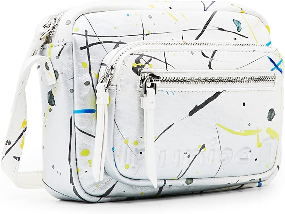Desigual Women's Bag Splat_CAMBRID 2004 Silver, Black