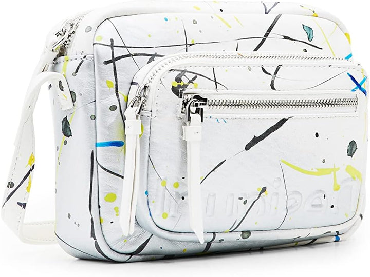 Desigual Women's Bag Splat_CAMBRID 2004 Silver, Black