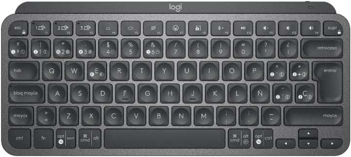 Logitech MXKEYS Mini WRLS Illuminated KB Graphite - ESP - MEDITER