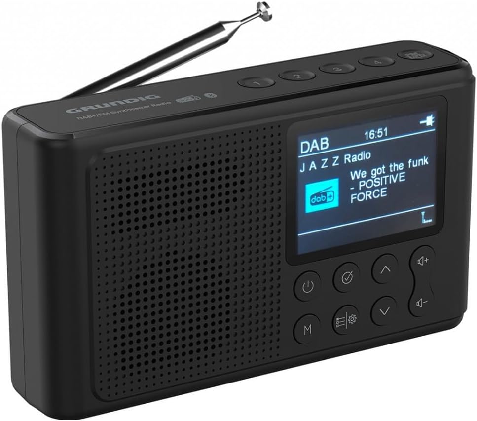 Radio portable Bluetooth Grundig MUSIC6500B Noir
