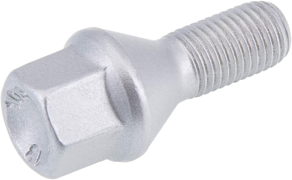 levando 20 Stück Radschrauben M14x1,5 33mm Schaftlänge Kegelbund 60° SW17 – Radbolzen-Set mit 20x Ra