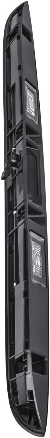 Kofferraum-Heckklappen-Griff Schwarz 51132753602 Kompatibel mit MI-NI Coo-per R53 R56 R57 2007-2015